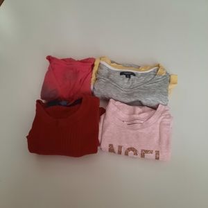 Lot of 4 Short Sleeve Tshirts